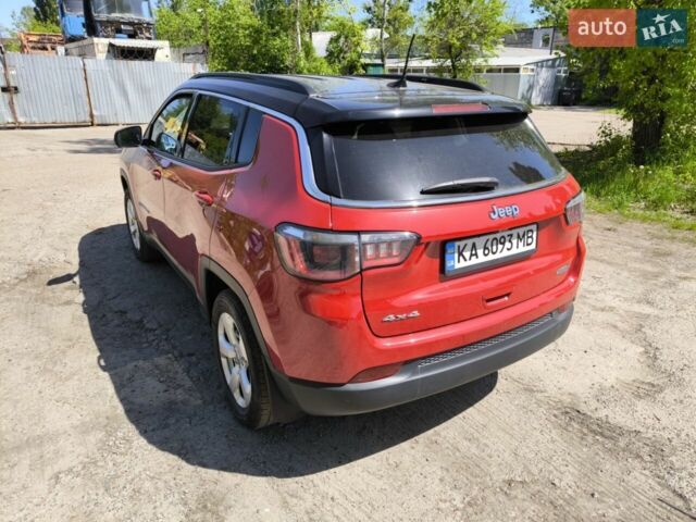 Красный Джип Компас, объемом двигателя 2.36 л и пробегом 60 тыс. км за 15900 $, фото 4 на Automoto.ua