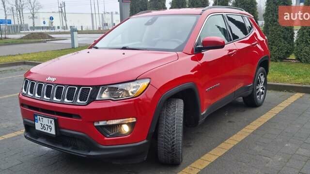 Красный Джип Компас, объемом двигателя 2.36 л и пробегом 147 тыс. км за 15550 $, фото 2 на Automoto.ua