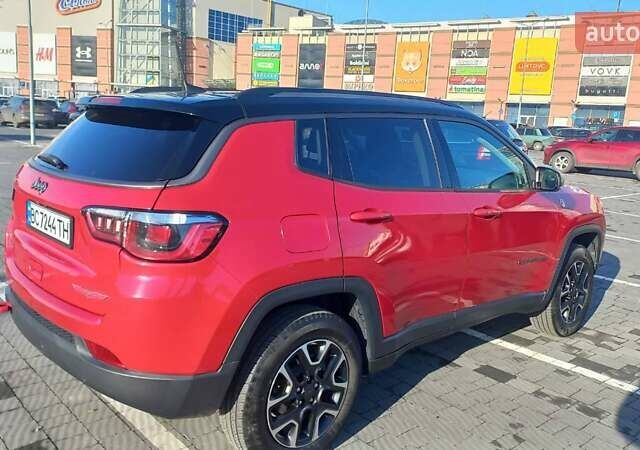 Червоний Джип Compass, об'ємом двигуна 2.36 л та пробігом 98 тис. км за 16100 $, фото 7 на Automoto.ua