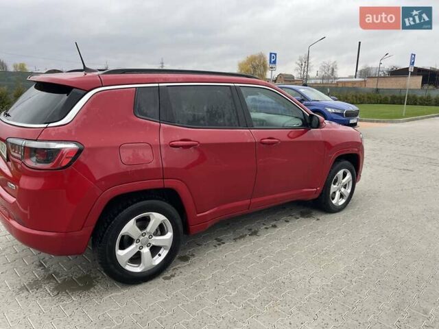Красный Джип Компас, объемом двигателя 2.36 л и пробегом 82 тыс. км за 15100 $, фото 4 на Automoto.ua