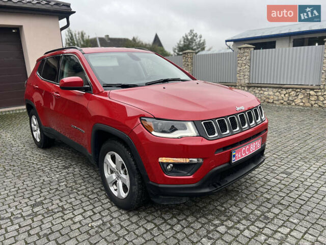 Красный Джип Компас, объемом двигателя 2.4 л и пробегом 89 тыс. км за 13999 $, фото 3 на Automoto.ua