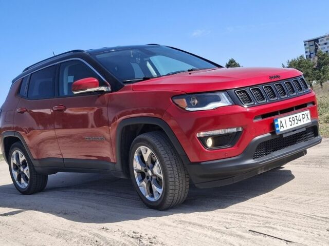 Червоний Джип Compass, об'ємом двигуна 2.4 л та пробігом 61 тис. км за 16000 $, фото 1 на Automoto.ua