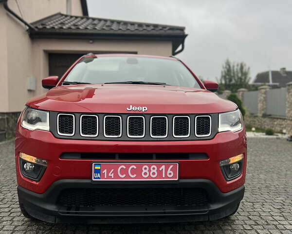 Красный Джип Компас, объемом двигателя 2.4 л и пробегом 89 тыс. км за 13999 $, фото 2 на Automoto.ua