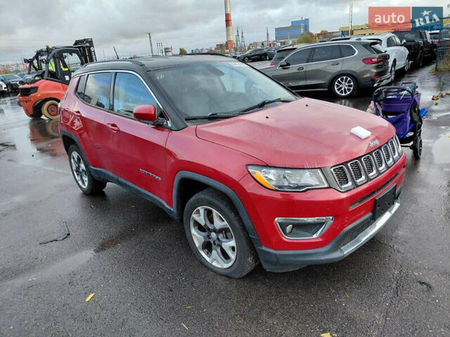Красный Джип Компас, объемом двигателя 2.4 л и пробегом 120 тыс. км за 14000 $, фото 1 на Automoto.ua