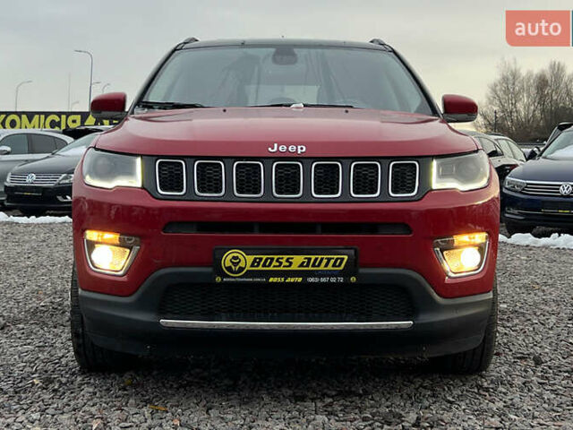 Красный Джип Компас, объемом двигателя 2.4 л и пробегом 89 тыс. км за 16300 $, фото 2 на Automoto.ua