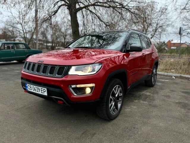 Червоний Джип Compass, об'ємом двигуна 2.4 л та пробігом 163 тис. км за 15000 $, фото 1 на Automoto.ua