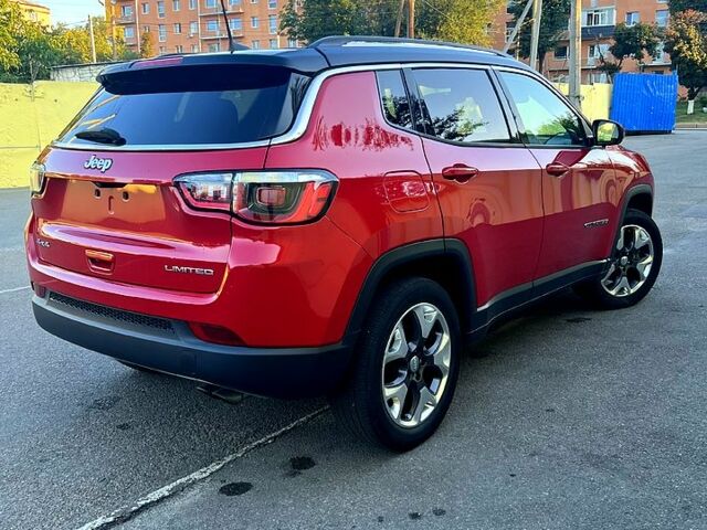 Красный Джип Компас, объемом двигателя 2.4 л и пробегом 87 тыс. км за 16200 $, фото 2 на Automoto.ua