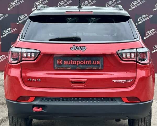 Красный Джип Компас, объемом двигателя 2.4 л и пробегом 112 тыс. км за 18000 $, фото 13 на Automoto.ua