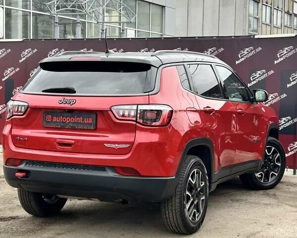 Красный Джип Компас, объемом двигателя 2.4 л и пробегом 112 тыс. км за 18000 $, фото 7 на Automoto.ua