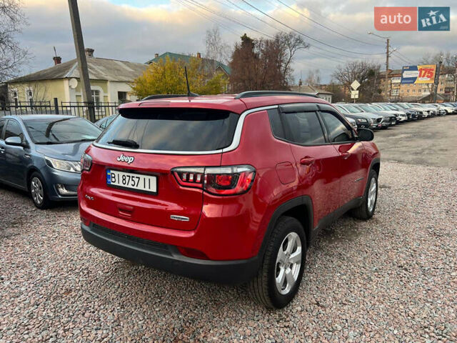 Червоний Джип Compass, об'ємом двигуна 2.4 л та пробігом 122 тис. км за 15900 $, фото 6 на Automoto.ua