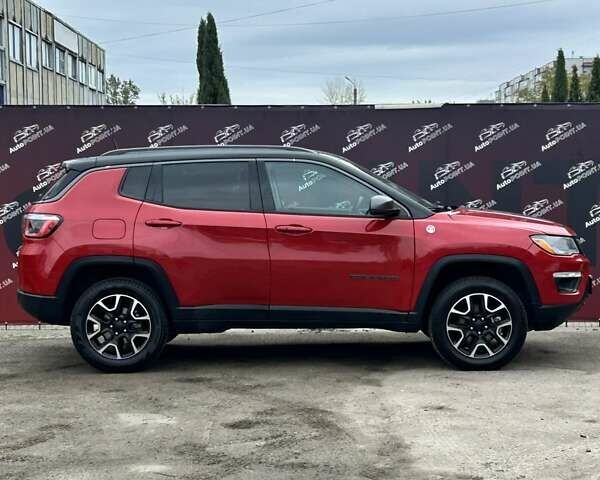 Красный Джип Компас, объемом двигателя 2.4 л и пробегом 112 тыс. км за 18000 $, фото 3 на Automoto.ua