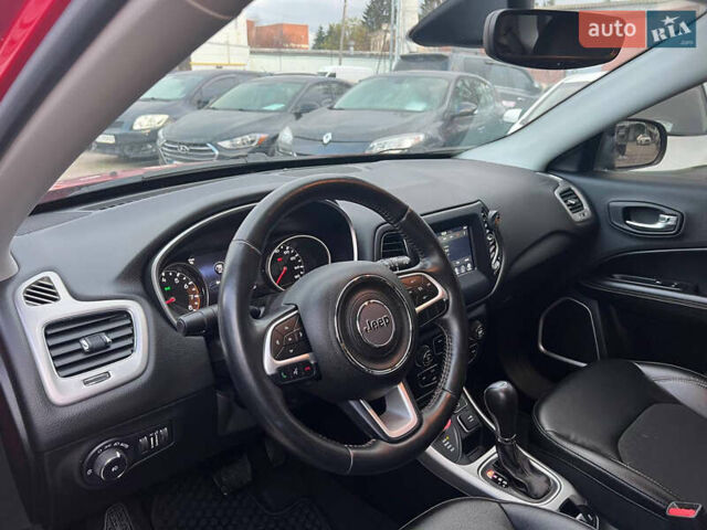Червоний Джип Compass, об'ємом двигуна 2.4 л та пробігом 122 тис. км за 15900 $, фото 10 на Automoto.ua