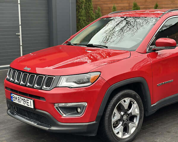 Красный Джип Компас, объемом двигателя 2.36 л и пробегом 142 тыс. км за 14300 $, фото 1 на Automoto.ua