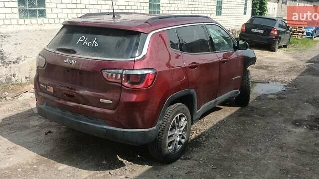 Красный Джип Компас, объемом двигателя 2.4 л и пробегом 78 тыс. км за 8999 $, фото 5 на Automoto.ua