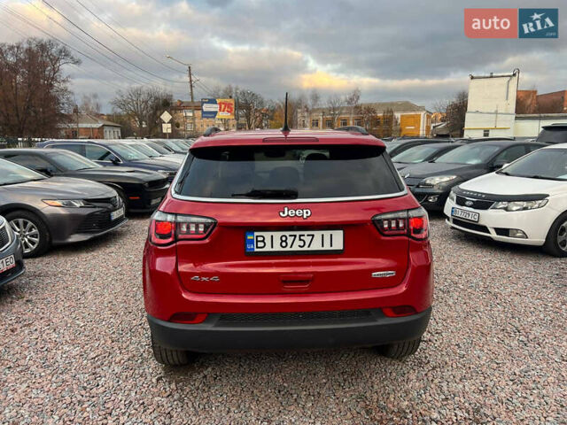 Червоний Джип Compass, об'ємом двигуна 2.4 л та пробігом 122 тис. км за 15900 $, фото 5 на Automoto.ua