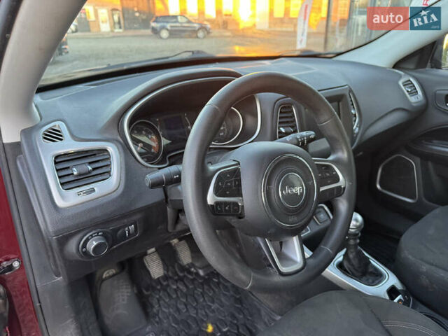 Красный Джип Компас, объемом двигателя 2.4 л и пробегом 159 тыс. км за 9800 $, фото 12 на Automoto.ua