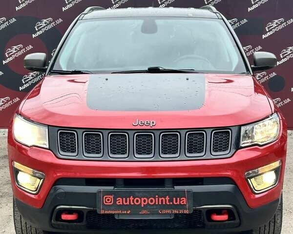 Красный Джип Компас, объемом двигателя 2.4 л и пробегом 112 тыс. км за 18000 $, фото 1 на Automoto.ua