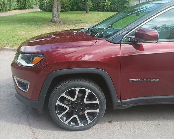 Красный Джип Компас, объемом двигателя 2.36 л и пробегом 93 тыс. км за 19000 $, фото 3 на Automoto.ua