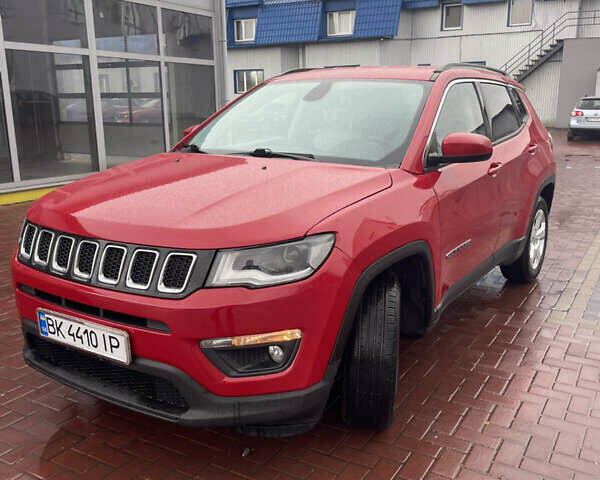 Красный Джип Компас, объемом двигателя 2.36 л и пробегом 96 тыс. км за 13900 $, фото 1 на Automoto.ua