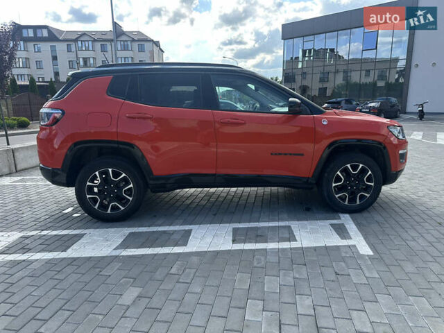 Красный Джип Компас, объемом двигателя 2.4 л и пробегом 123 тыс. км за 15450 $, фото 3 на Automoto.ua
