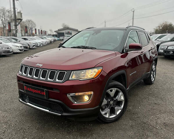 Красный Джип Компас, объемом двигателя 2.4 л и пробегом 62 тыс. км за 18900 $, фото 3 на Automoto.ua