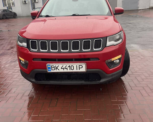 Красный Джип Компас, объемом двигателя 2.36 л и пробегом 96 тыс. км за 13900 $, фото 2 на Automoto.ua