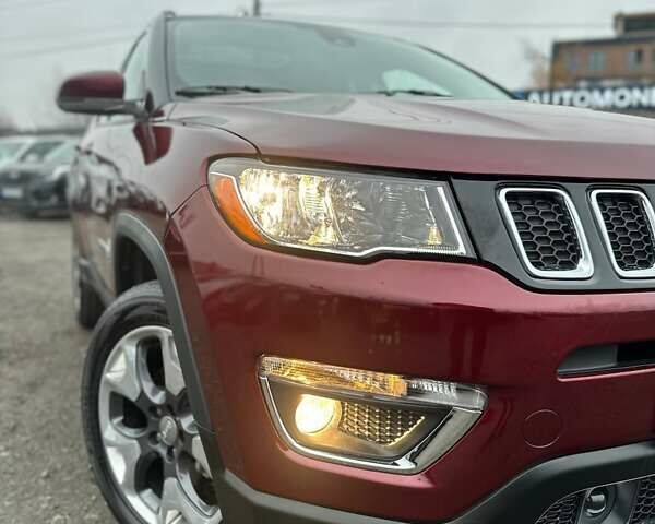 Красный Джип Компас, объемом двигателя 2.4 л и пробегом 62 тыс. км за 18900 $, фото 2 на Automoto.ua
