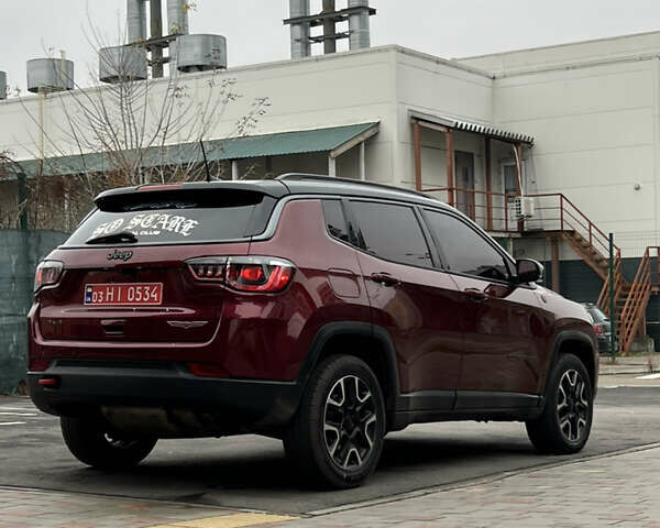 Красный Джип Компас, объемом двигателя 2.36 л и пробегом 198 тыс. км за 14900 $, фото 3 на Automoto.ua