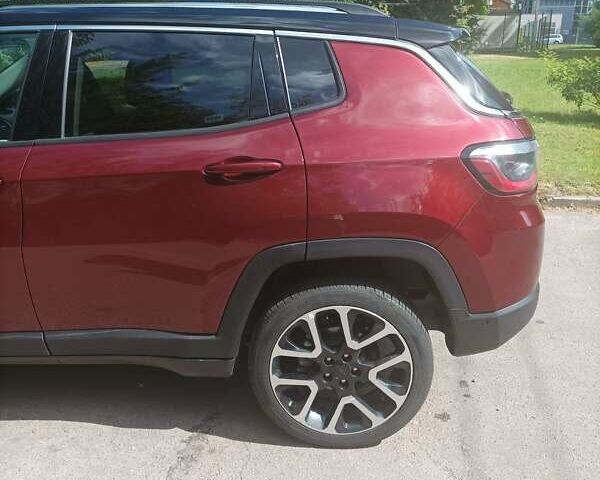 Красный Джип Компас, объемом двигателя 2.36 л и пробегом 93 тыс. км за 19000 $, фото 5 на Automoto.ua