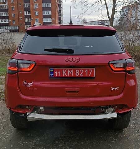Красный Джип Компас, объемом двигателя 2.4 л и пробегом 91 тыс. км за 15000 $, фото 4 на Automoto.ua