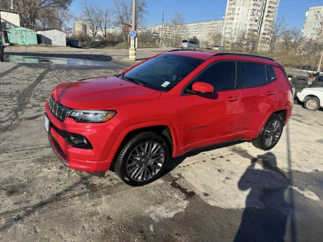 Червоний Джип Compass, об'ємом двигуна 2.4 л та пробігом 70 тис. км за 20000 $, фото 1 на Automoto.ua