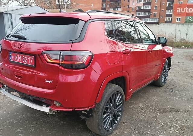 Красный Джип Компас, объемом двигателя 2.4 л и пробегом 91 тыс. км за 15000 $, фото 5 на Automoto.ua