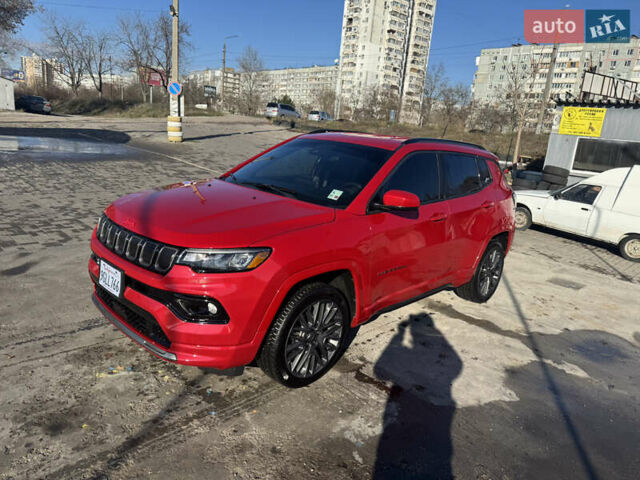 Червоний Джип Compass, об'ємом двигуна 2.36 л та пробігом 70 тис. км за 20000 $, фото 1 на Automoto.ua