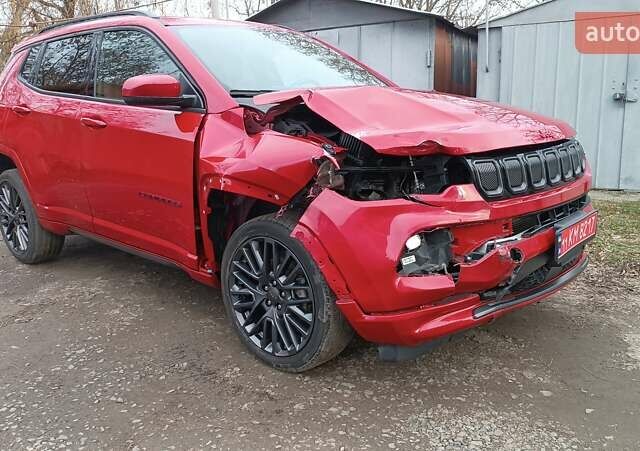 Красный Джип Компас, объемом двигателя 2.4 л и пробегом 91 тыс. км за 15000 $, фото 7 на Automoto.ua