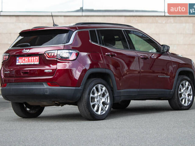 Червоний Джип Compass, об'ємом двигуна 2.36 л та пробігом 117 тис. км за 19800 $, фото 1 на Automoto.ua