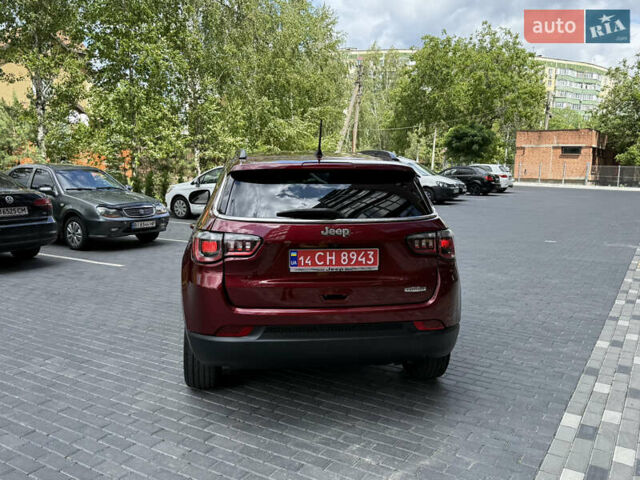 Красный Джип Компас, объемом двигателя 2.36 л и пробегом 65 тыс. км за 19700 $, фото 7 на Automoto.ua