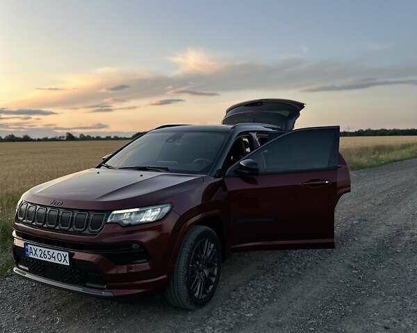 Красный Джип Компас, объемом двигателя 2.36 л и пробегом 99 тыс. км за 20700 $, фото 1 на Automoto.ua