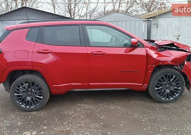 Красный Джип Компас, объемом двигателя 2.4 л и пробегом 91 тыс. км за 15000 $, фото 6 на Automoto.ua