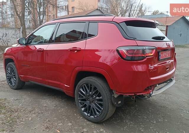 Красный Джип Компас, объемом двигателя 2.4 л и пробегом 91 тыс. км за 15000 $, фото 3 на Automoto.ua