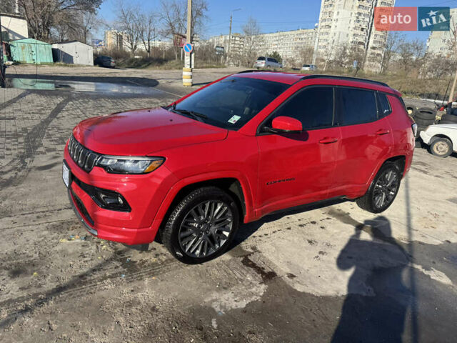 Червоний Джип Compass, об'ємом двигуна 2.36 л та пробігом 70 тис. км за 20000 $, фото 2 на Automoto.ua