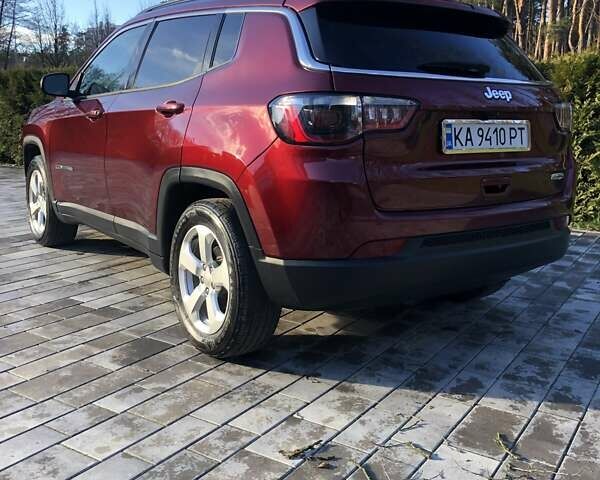 Красный Джип Компас, объемом двигателя 2.36 л и пробегом 48 тыс. км за 18300 $, фото 3 на Automoto.ua