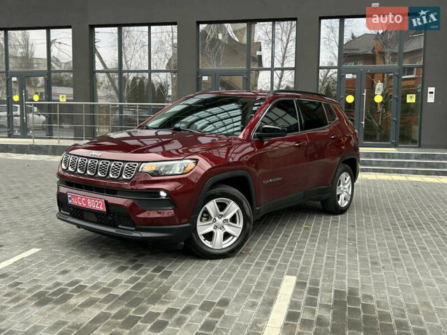 Красный Джип Компас, объемом двигателя 2.36 л и пробегом 131 тыс. км за 18800 $, фото 1 на Automoto.ua