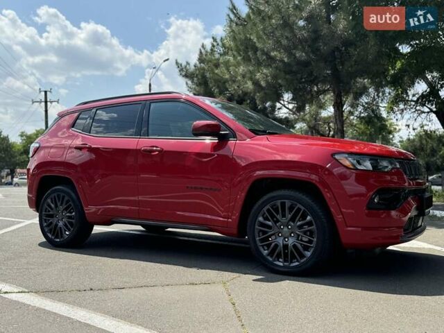 Красный Джип Компас, объемом двигателя 2 л и пробегом 57 тыс. км за 22500 $, фото 9 на Automoto.ua