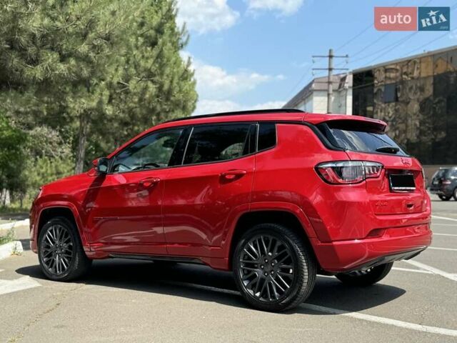 Червоний Джип Compass, об'ємом двигуна 2 л та пробігом 57 тис. км за 21500 $, фото 3 на Automoto.ua