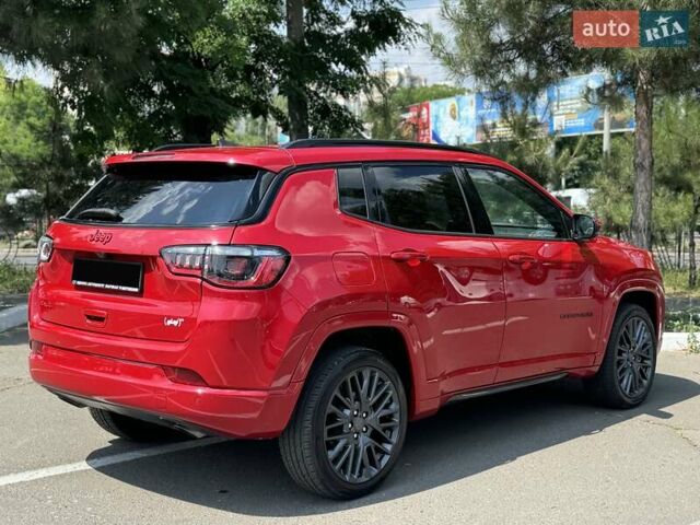 Красный Джип Компас, объемом двигателя 2 л и пробегом 57 тыс. км за 22500 $, фото 5 на Automoto.ua