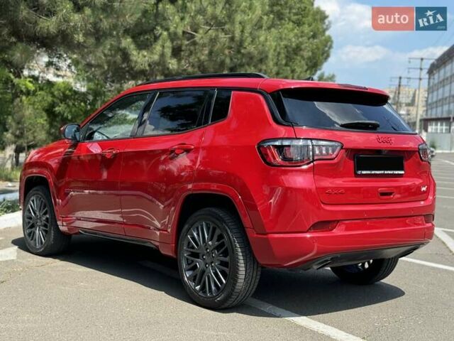 Червоний Джип Compass, об'ємом двигуна 2 л та пробігом 57 тис. км за 21500 $, фото 7 на Automoto.ua