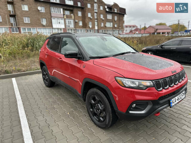 Джип Компас 2023 в Вишневом на Automoto.ua Красный Джип Компас, объемом двигателя 2 л и пробегом 32 тыс. км за 26300 $, фото 2 на Automoto.ua