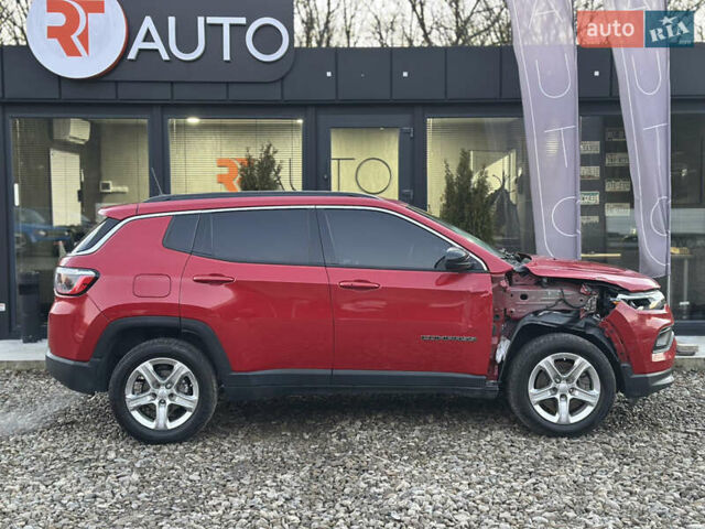 Красный Джип Компас, объемом двигателя 2 л и пробегом 129 тыс. км за 13999 $, фото 6 на Automoto.ua