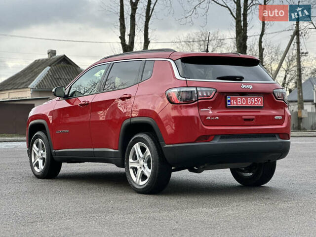 Красный Джип Компас, объемом двигателя 2 л и пробегом 30 тыс. км за 18600 $, фото 6 на Automoto.ua