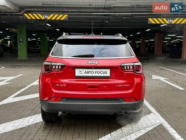 Червоний Джип Compass, об'ємом двигуна 2 л та пробігом 22 тис. км за 21990 $, фото 4 на Automoto.ua